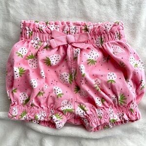 🌸2/$20-Baby Gap Strawberry Bubble Shorts,0-3 mos